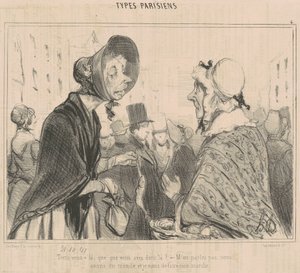 Al bakalım, neyin var? by Honoré Daumier