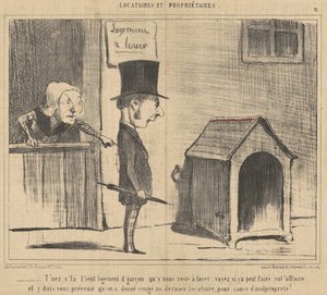 Sen tek çocuğun konaklama yerisin... by Honoré Daumier