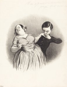 yiğit bir başlangıç by Honoré Daumier