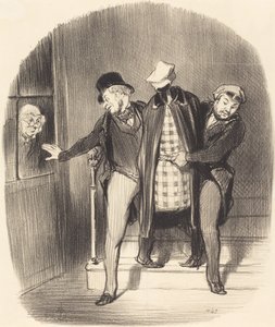 Gizli Hareket by Honoré Daumier