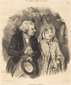 Gençliğe dönüş by Honoré Daumier