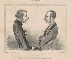 les beaux de paris dediğimiz şeyin bir örneği... by Honoré Daumier