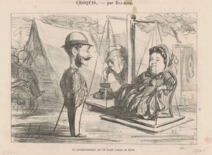 Eğlence ... modaya uygun by Honoré Daumier