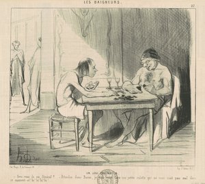 güzel bir kelime oyunu by Honoré Daumier