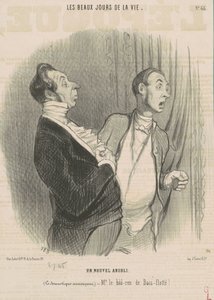yeni bir şövalye by Honoré Daumier