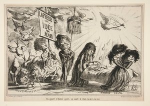 Çeyreği by Honoré Daumier