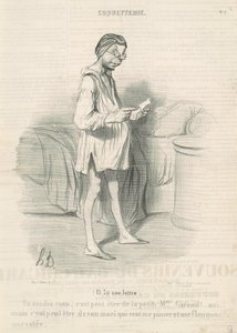 Bir tarih olabilir... by Honoré Daumier