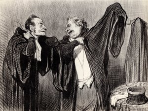 Meslektaşları Altında, 1845-1848. by Honoré Daumier