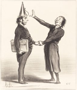 İttifak by Honoré Daumier