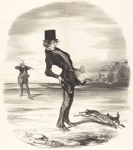 Yer Değiştiren Yük by Honoré Daumier