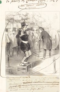Elektrikli Savaşçı by Honoré Daumier