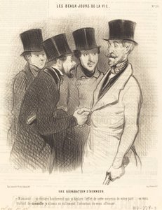 Bir Onur Tazminatı by Honoré Daumier
