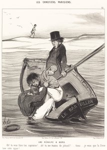 Gemide Bir İsyan by Honoré Daumier
