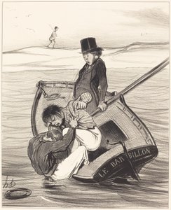 Gemide Bir İsyan by Honoré Daumier