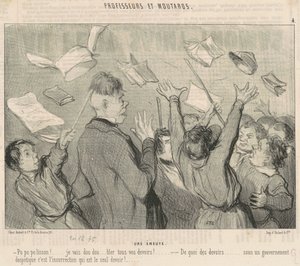 İsyan by Honoré Daumier