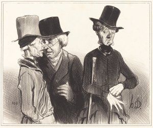 Böyle! sen emekli oldun, ben doktor, o... by Honoré Daumier