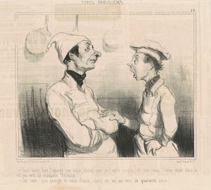 Dediğin süngeri biliyorsun... by Honoré Daumier