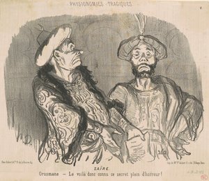 Zaire by Honoré Daumier