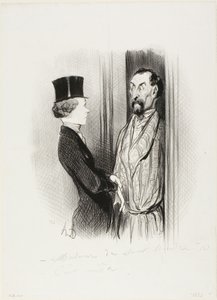 Rendez-Vous. "- Madam Eudoxie Blancminet - Benim, Mösyö... Sizin için ne yapabilirim" Les Beaux Jours De La Vie