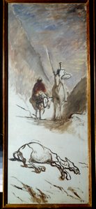 Don Kişot ve ölü katır Miguel Cervantes