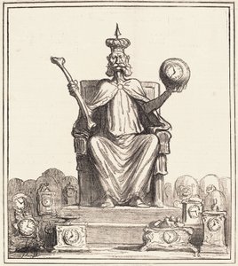Honore Daumier, “” Charlemagne