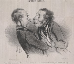İnsan Zayıf Yönleri, hayır. 1 by Honoré Daumier