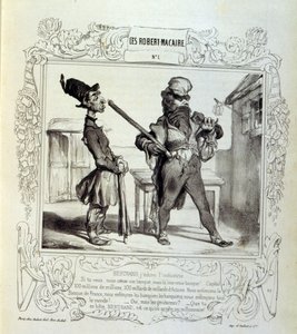 Fikirler ve efsaneler Philipon by Honoré Daumier