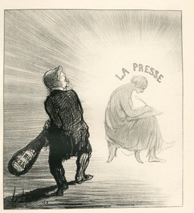 Le Charivari, Siyah Beyaz Hiciv by Honoré Daumier