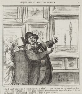 Daumier tarafından Salon