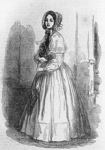 Julie Mercadet, Honore de Balzac'ın (1799-1850) İyi İşadamı'ndan (Le Faiseur) illüstrasyon, Fransızca baskı