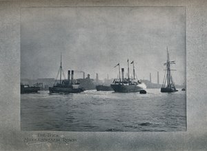 Tees, Middlesbrough Reach, 1919 by Hood and Co. Ltd