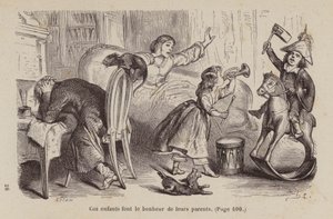 Un Bon Petit Diable için illüstrasyon (gravür)