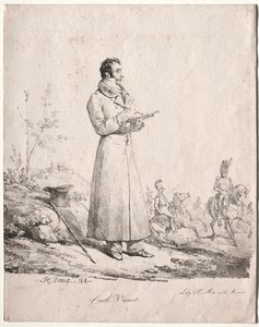 Antoine Charles Horace Vernet, Carle adında by Emile Jean Horace Vernet