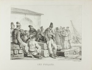 hükümlüler by Emile Jean Horace Vernet