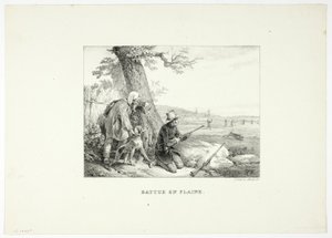 Kolayca Dövülen by Emile Jean Horace Vernet