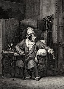 Moliere, Horace Vernet tarafından yazılan The Imaginary Invalid