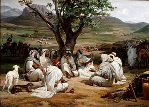 Parlamenter ve Medjeles Arap Şefleri Konseyi. Antoine Charles Horace Vernet