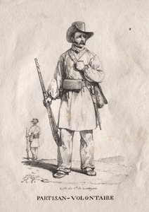 Gönüllü Partizan by Emile Jean Horace Vernet