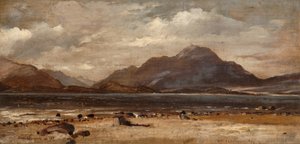 Loch Lomond ve Ben Lomond, 1846 by Horatio McCulloch