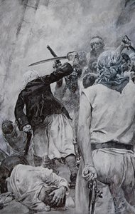 Bir Korsan Dövüşü (lito)