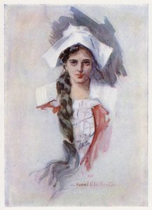 Henry Wadsworth Longfellow'un yazdığı Evangeline, A Tale of Arcadie için İllüstrasyon (taş taş)