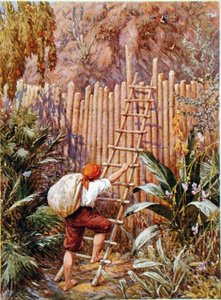 Crusoe ve Kalesi, Daniel Defoe (1660-1731) tarafından 