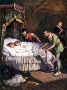 Kuledeki Prenslerin öldürülmesi (renkli taş) by Howard Davie