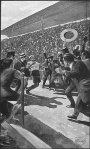 Fransız-İngiliz Sergisinde Olimpiyat Oyunları