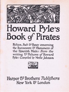 Harper & Bros tarafından yayınlanan Howard Pyles Book of Pirates