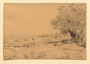 Başlıksız. Manzara. by Howard Russell Butler