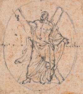 Madalya için Tasarım: St. Andrew by Hubert Francois Gravelot