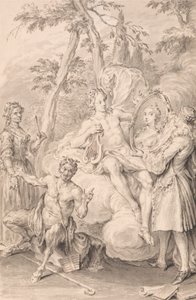 Ön Parça Çizimi: "The Toast" by Hubert Francois Gravelot