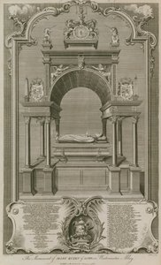İskoç Kraliçesi Mary Anıtı by Hubert Francois Gravelot