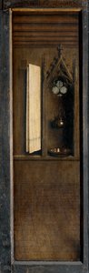 Ghent Altarpiece'in sağ panjurunun dışından panel by Hubert & Jan van (1390 1441) Eyck